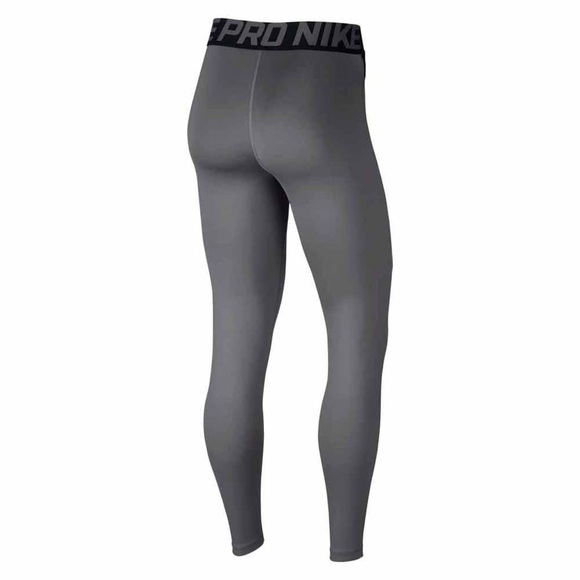 Nike Grey Leggings CROSSOVER Waist size Medium - Picture 2 of 8